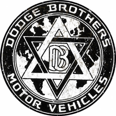 Vintage Dodge Brothers Metal Sign