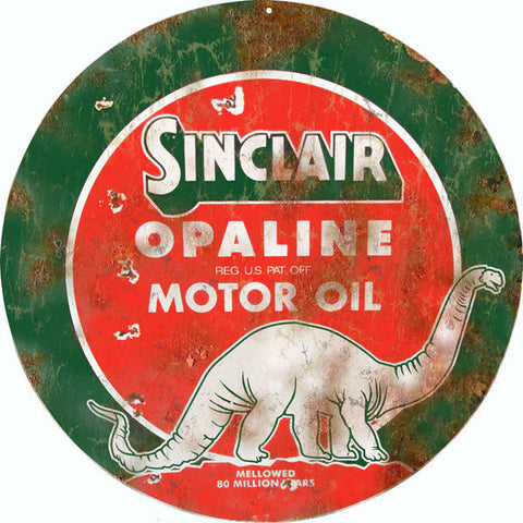 Vintage Sinclair Gasoline Metal Sign