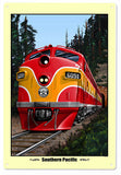 RG213 Southern Pacific Locomotive Metal Sign