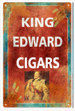 King Edwards Cigar Metal Sign