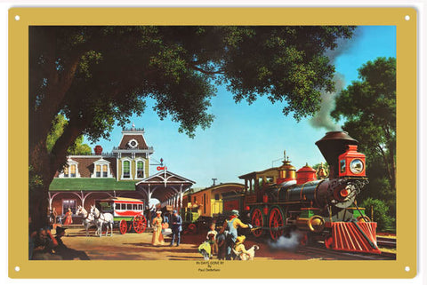 Paul Detlefsen,In Days Gone By Metal Sign