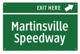 Martinsville Speedway Metal Sign