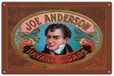 Joe Anderson Cigar sign