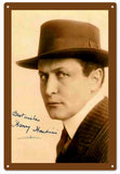 Harry Houdini 12x18 sign Harry Houdini Best Wishes