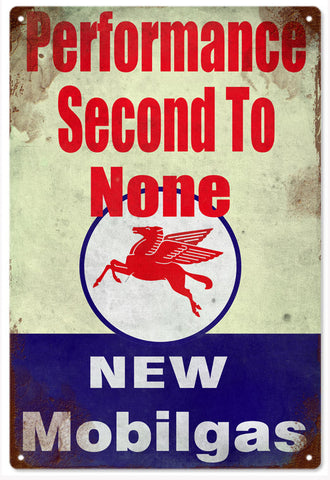 Mobil Gas Vintage Looking sign