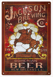 Jackson Brewing Metal Sign