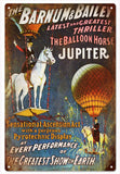 The Barnum & Bailey Balloon Horse Circus Metal Sign