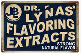 Dr. Lyans Flavoring Extracts Dr.Lyans Flavoring Extracts Metal Sign