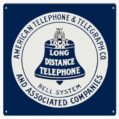 Bell System Metal Sign