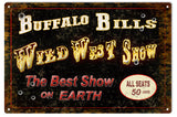Buffalo Bills Wild West Show sign