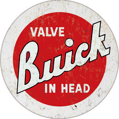 Vintage Buick Metal Sign