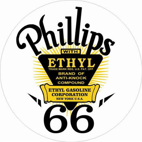 Ethyl Motor Oil Metal Sign