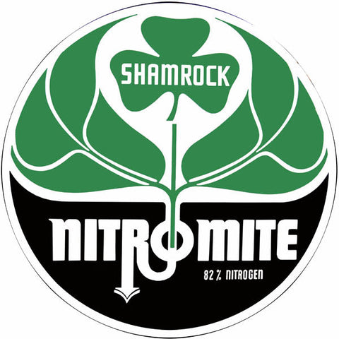 Shamrock Nitromite Metal Sign
