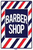 Old Fashion Barber Shop Metal Sign