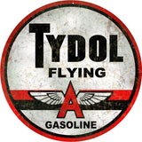 Tydol Flying Gasoline Station Metal Sign