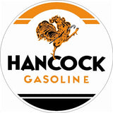 Hancock Gasoline Metal Sign