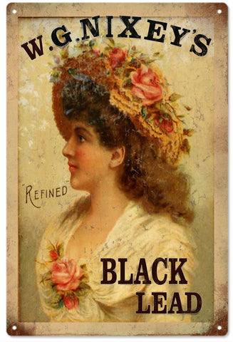 Vintage W.G.Nixeys Nostalgic Metal Sign
