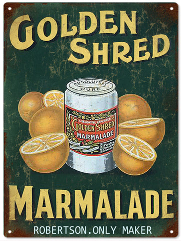 Vintage Marmalade Metal Sign