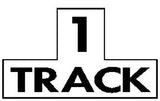 RR-15 Large 1 Track Railroad Metal Sign