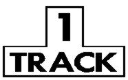 RR-16 One Track Railroad Metal Sign