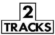 RR-18 Two Track Railroad Metal Sign
