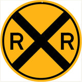 Railroad Xing Metal Sign