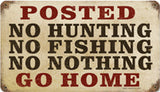 RR-99 POSTED Metal Sign