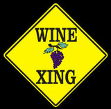 RRW-2 WINE XING Metal Sign