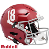 Alabama Crimson Tide Helmet Riddell Authentic Full Size SpeedFlex Style #18