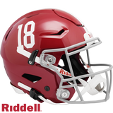 Alabama Crimson Tide Helmet Riddell Authentic Full Size SpeedFlex Style #18 - Special Order