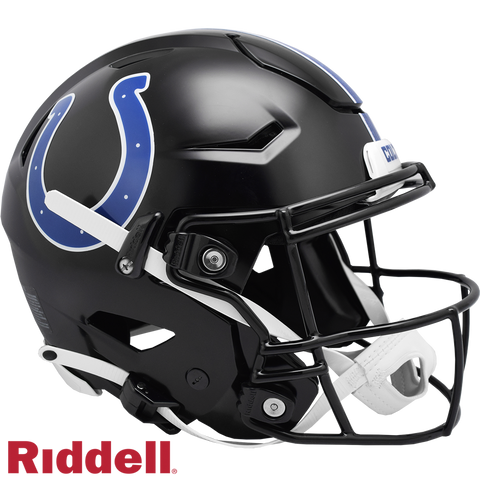 Indianapolis Colts Helmet Riddell Authentic Full Size SpeedFlex Style On-Field Alternate 2023 Indiana Nights - Special Order