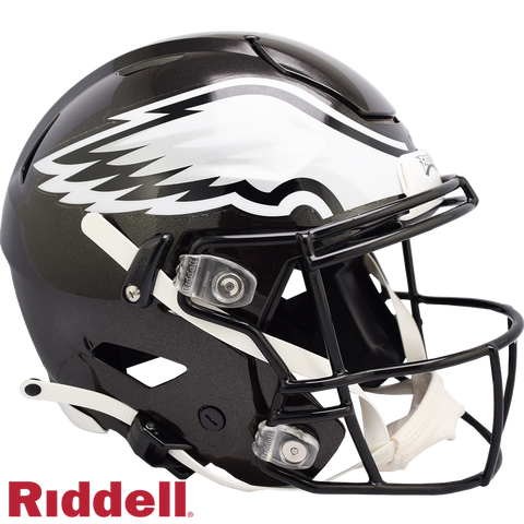 Philadelphia Eagles Helmet Riddell Authentic Full Size SpeedFlex Style On Field Alternate