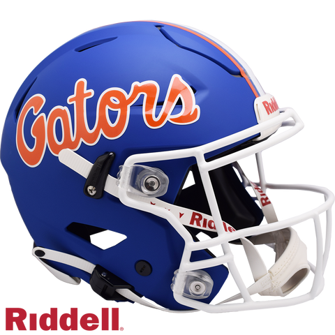 Florida Gators Helmet Riddell Authentic Full Size SpeedFlex Style Blue   Special Order