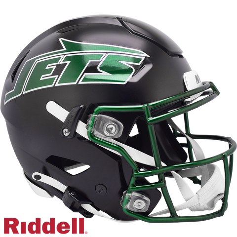 New York Jets Helmet Riddell Authentic Full Size SpeedFlex Style On-Field Alternate 2024 #1 - Special Order