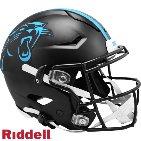 Carolina Panthers Helmet Riddell Authentic Full Size SpeedFlex Style On Field Alternate   Special Order