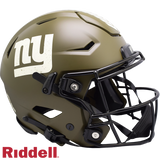 New York Giants Helmet Riddell Authentic Full Size SpeedFlex Style Salute To Service 2022