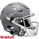 Buffalo Bills Helmet Riddell Authentic Full Size SpeedFlex Style Slate Alternate