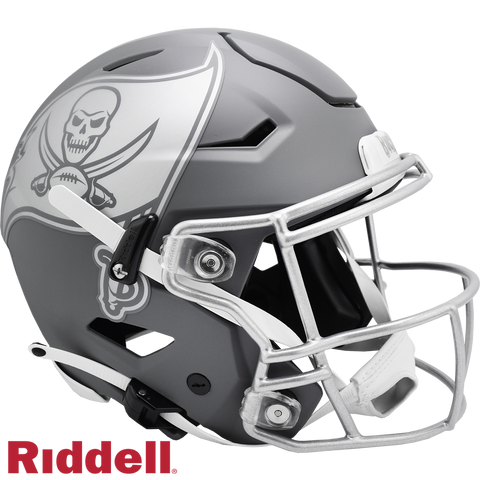Tampa Bay Buccaneers Helmet Riddell Authentic Full Size SpeedFlex Style Slate Alternate