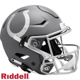 Indianapolis Colts Helmet Riddell Authentic Full Size SpeedFlex Style Slate Alternate