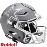 Dallas Cowboys Helmet Riddell Authentic Full Size SpeedFlex Style Slate Alternate