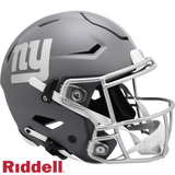 New York Giants Helmet Riddell Authentic Full Size SpeedFlex Style Slate Alternate