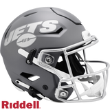 New York Jets Helmet Riddell Authentic Full Size SpeedFlex Style Slate Alternate
