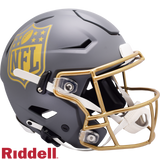 NFL Shield Helmet Riddell Authentic Full Size SpeedFlex Style Slate Alternate