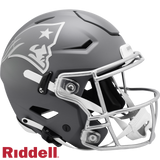 New England Patriots Helmet Riddell Authentic Full Size SpeedFlex Style Slate Alternate