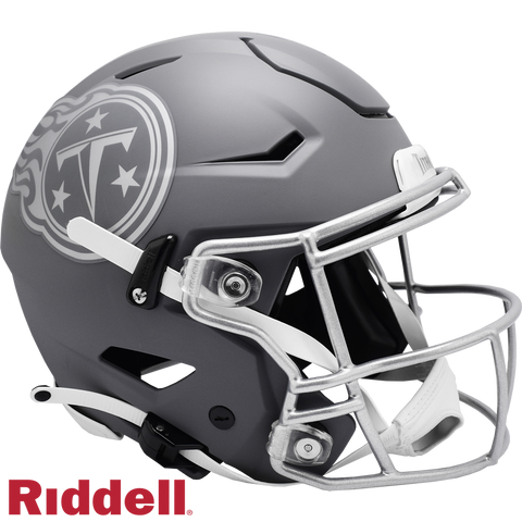 Tennessee Titans Helmet Riddell Authentic Full Size SpeedFlex Style Slate Alternate