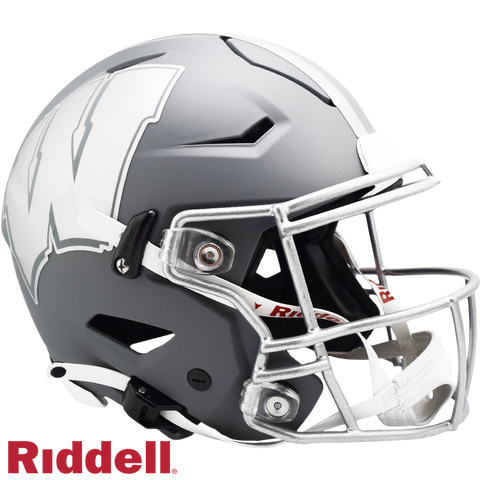 Wisconsin Badgers Helmet Riddell Authentic Full Size SpeedFlex Style Slate Alternate