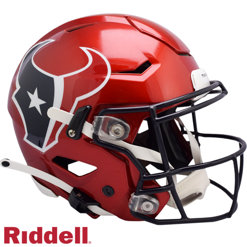 Houston Texans Helmet Riddell Authentic Full Size SpeedFlex Style On Field Alternate   Special Order
