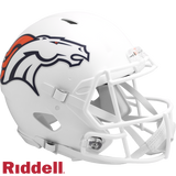 Denver Broncos Helmet Riddell Authentic Full Size Speed Style On-Field Alternate 2024
