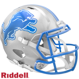 Detroit Lions Helmet Riddell Authentic Full Size Speed Style 2024