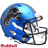 Detroit Lions Helmet Riddell Authentic Full Size Speed Style On-Field Alternate 2024